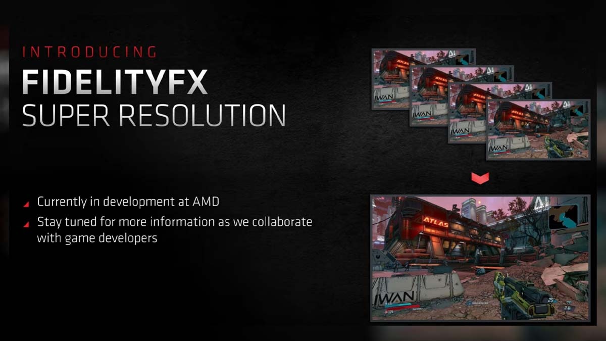 AMD FidelityFX Super Resolution FSR