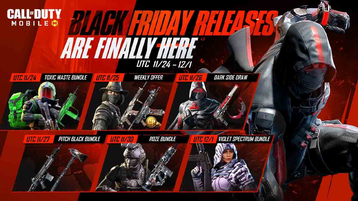 Call of Duty Mobile Black Friday deals