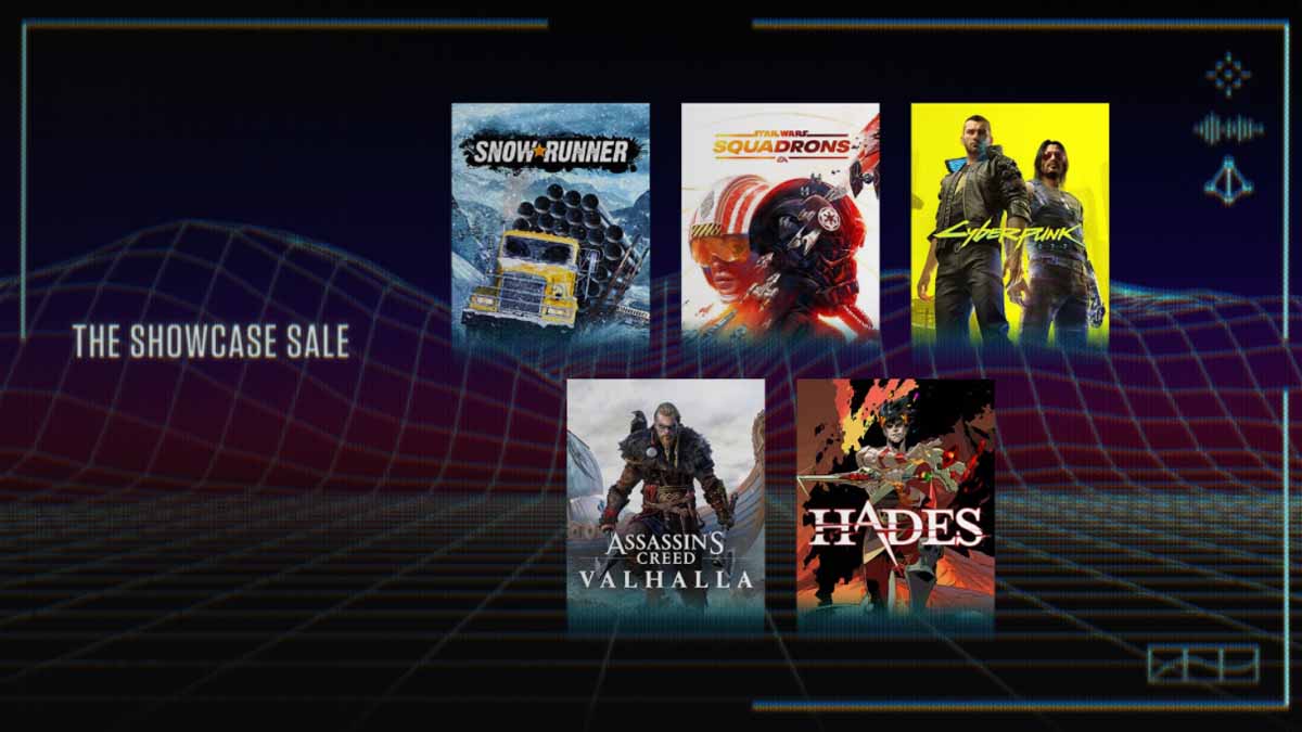 Epic Games Store Spring Showcase sale, details