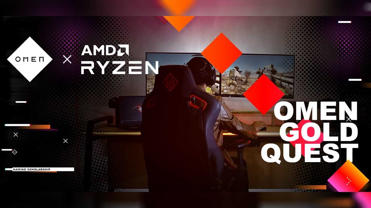 HP Omen Gold Quest scholarship program with AMD Ryzen