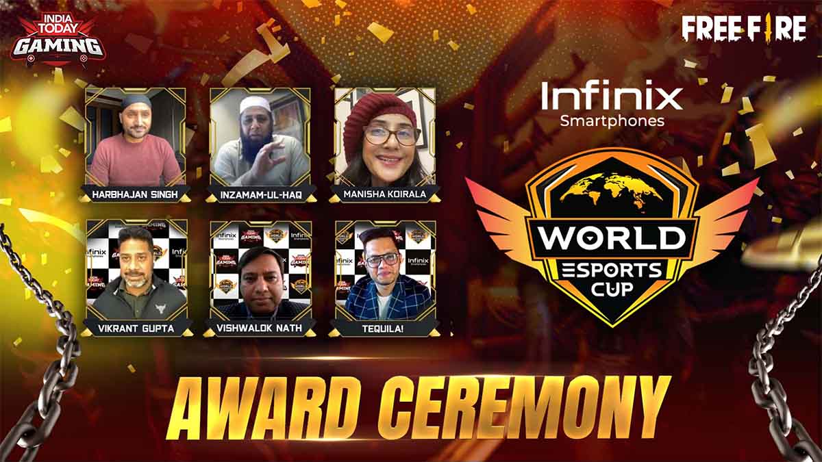 Infinix Note 11 Series World Esports Cup (WEC) 2021 Award Ceremony