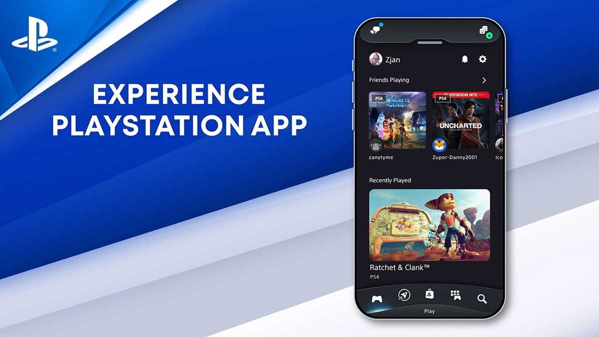 New Sony PlayStation app