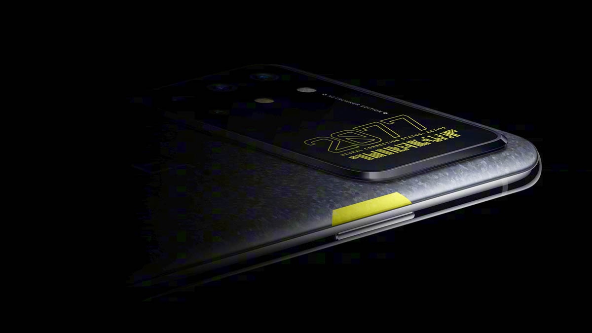 OnePlus 8T Cyberpunk 2077 edition teaser High resolution