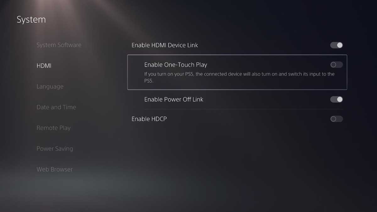 PlayStation 5 April 2021 update new HDMI, HDR options