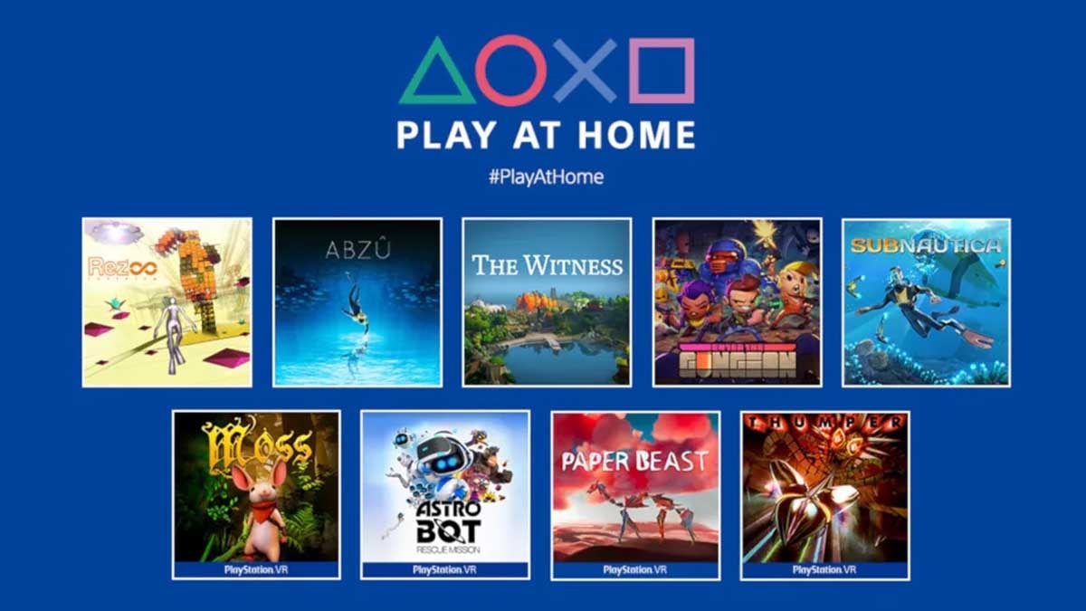 Sony Play at Home 2021 List of 10 free PlayStation games March 2021