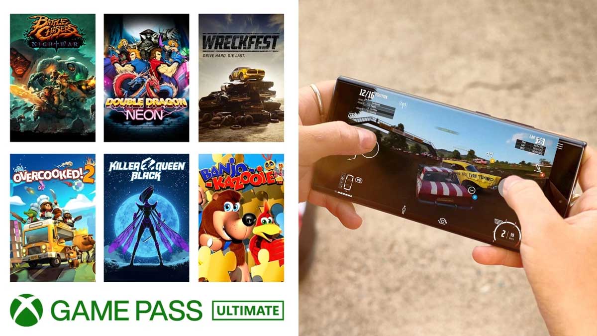 Xbox Game Pass xCloud new games get touch controls April 2021